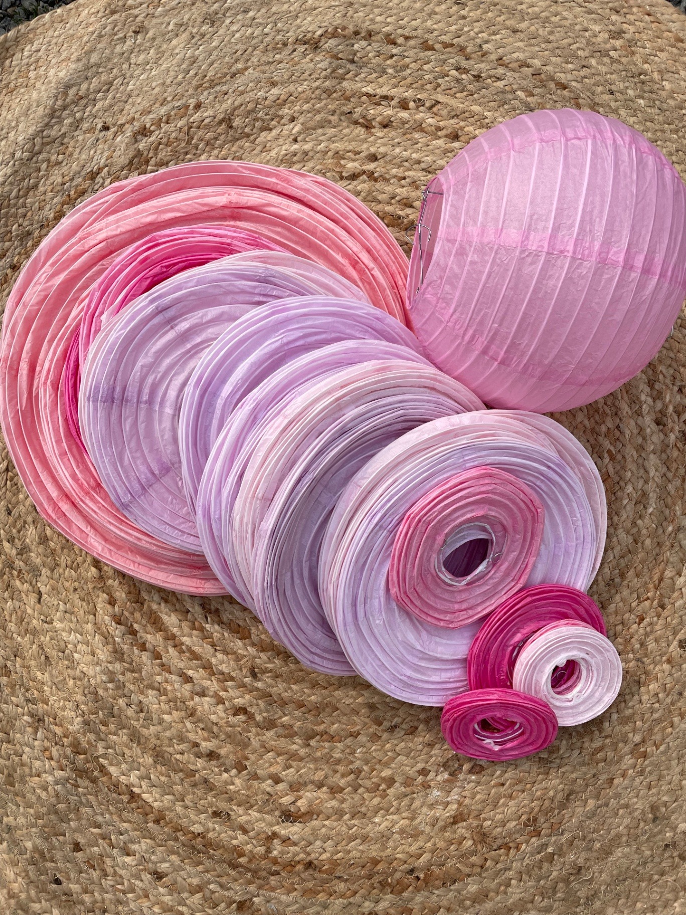 BOULES CHINOISES - ROSE