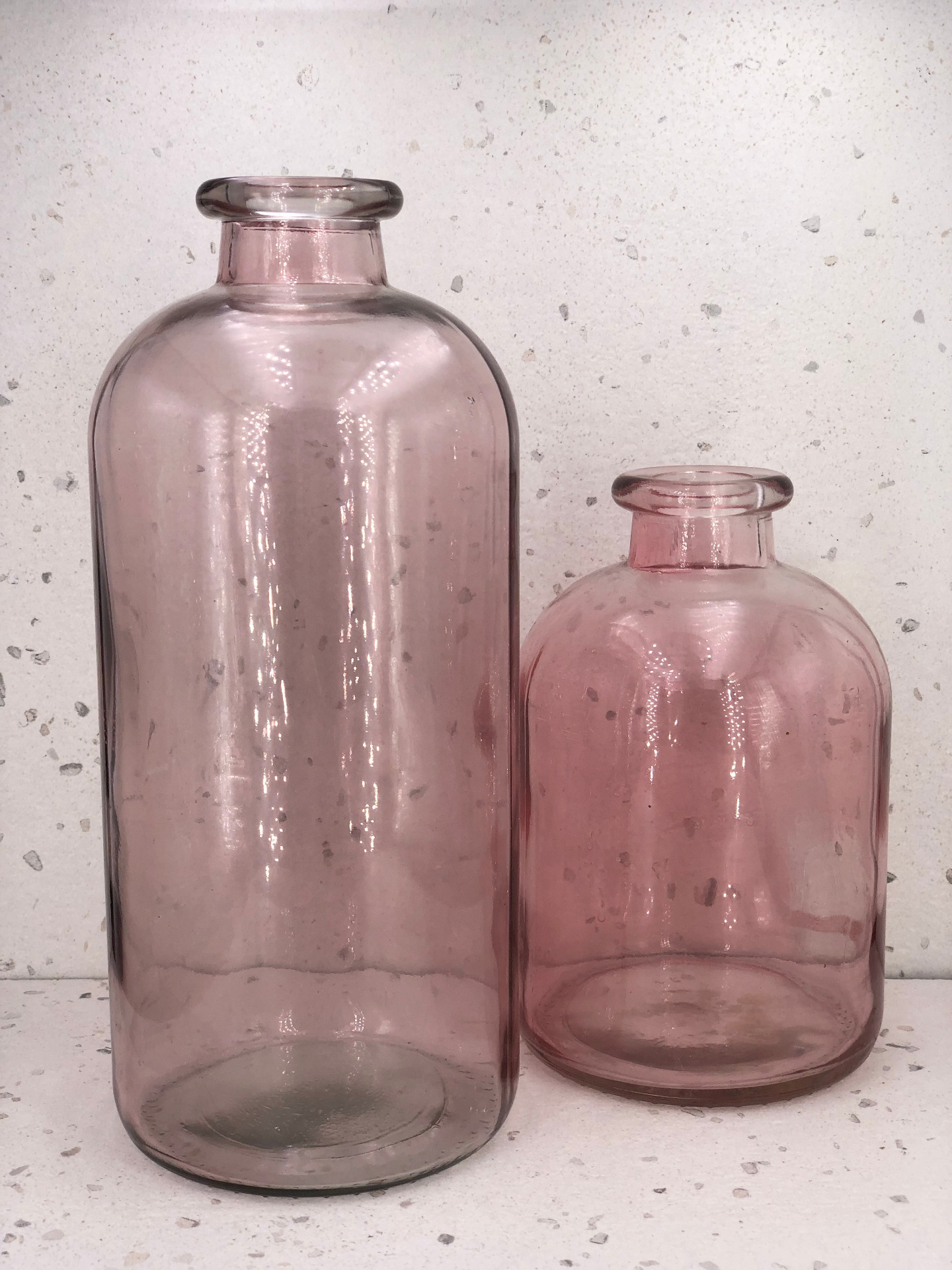 DUO VASE ROSE