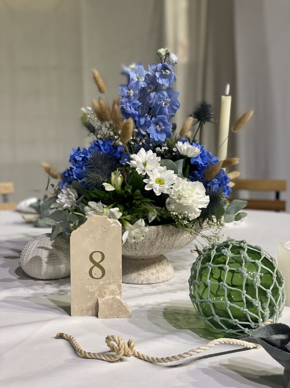 NUMEROS DE TABLE TRAVERTIN